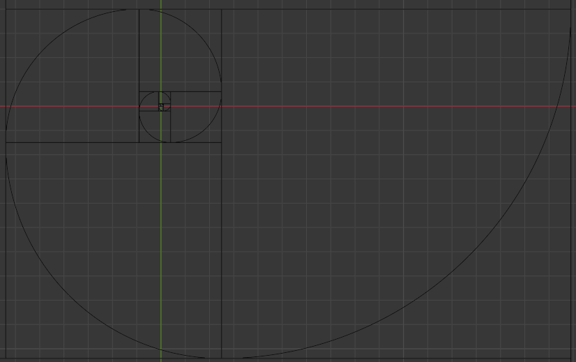 Fibonacci Spiral Example 1